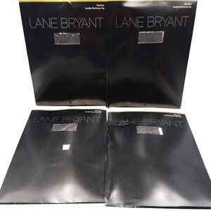 Lane Bryant Daysheer‎ Pantyhose Off Black  Size C USA 100% Nylon NOS